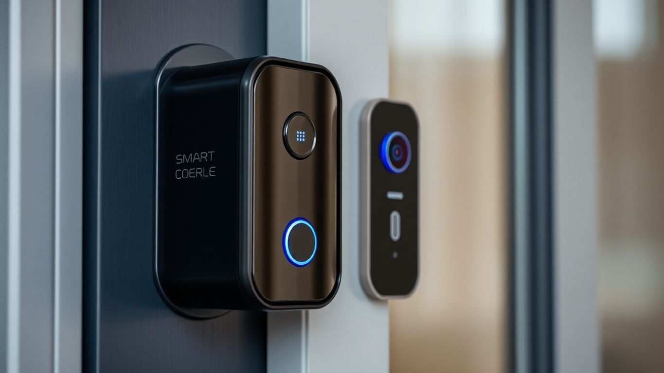Slimme deurbellen met camera voor beveiliging