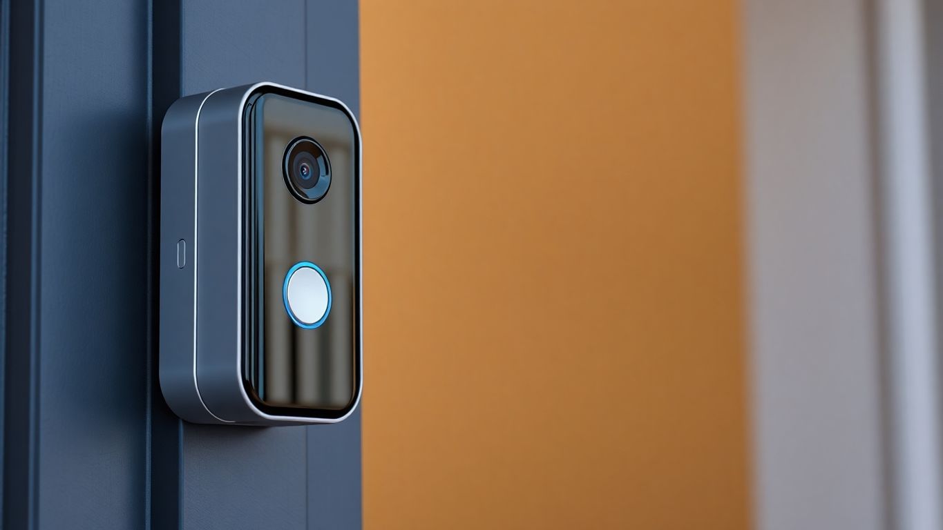 Slimme deurbellen met camera voor beveiliging